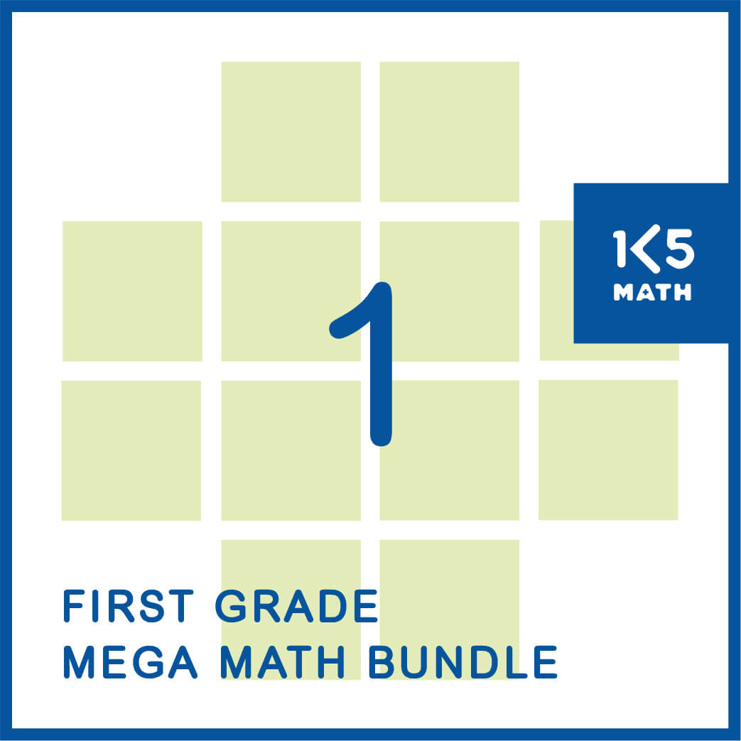 1st Grade Mega Math Bundle