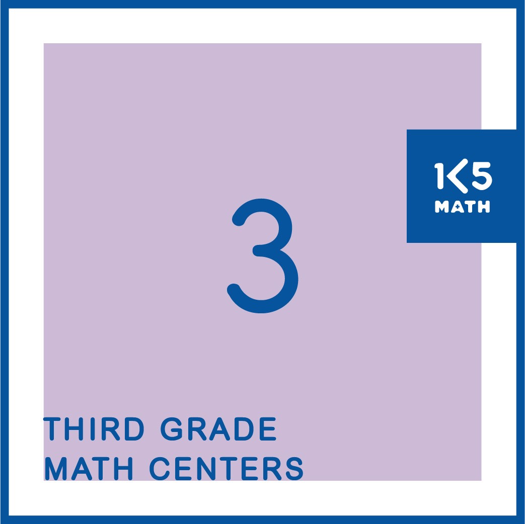 All the 3rd Grade Math Centers you'll need for the entire school year