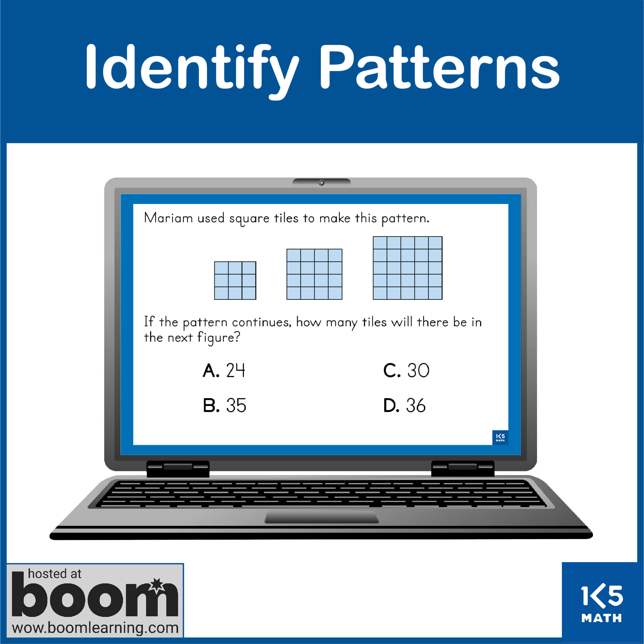 Identify Patterns Boom Cards