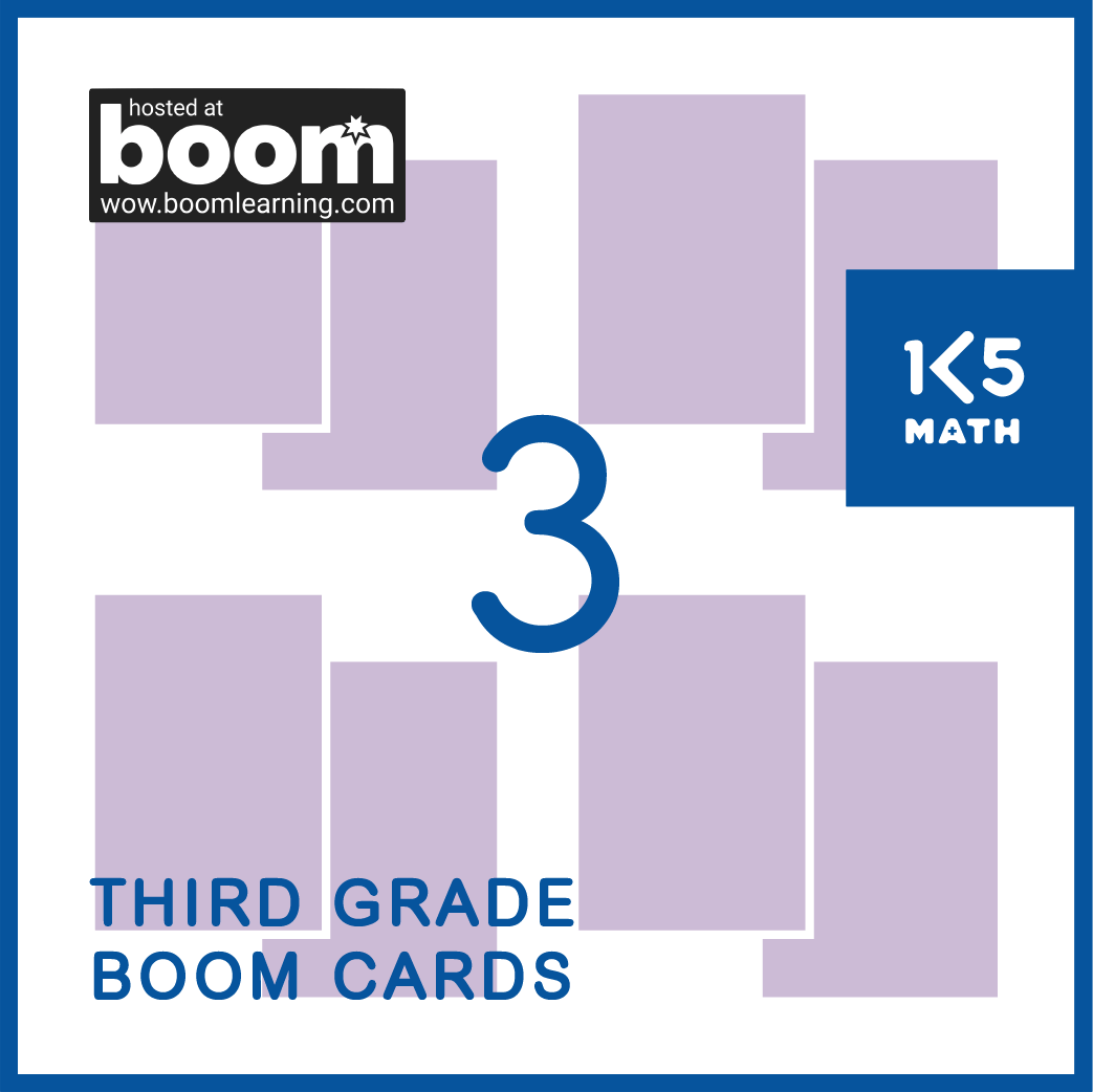 3rd Grade Math Boom Cards Bundle