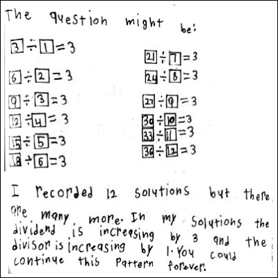 3rd Gd Math Journal Task 37