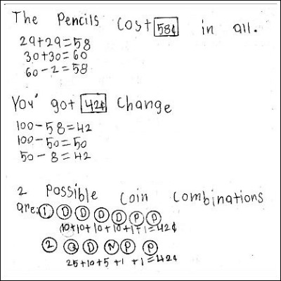 3rd Gd Math Journal Task 43