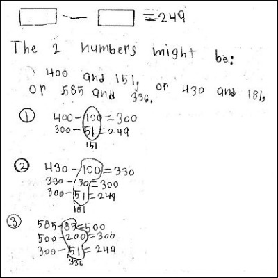 3rd Gd Math Journal Task 73