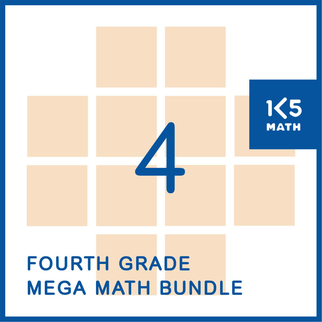 4th Grade Math Mega Bundle