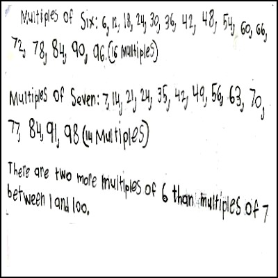 4th Grade Math Journal Task 23