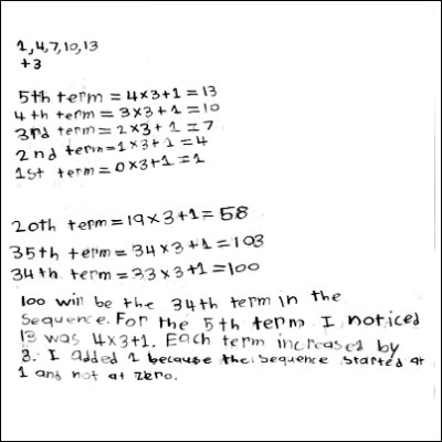 4th Grade Math Journal Task 32