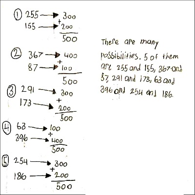 4th Grade Math Journal Task 43