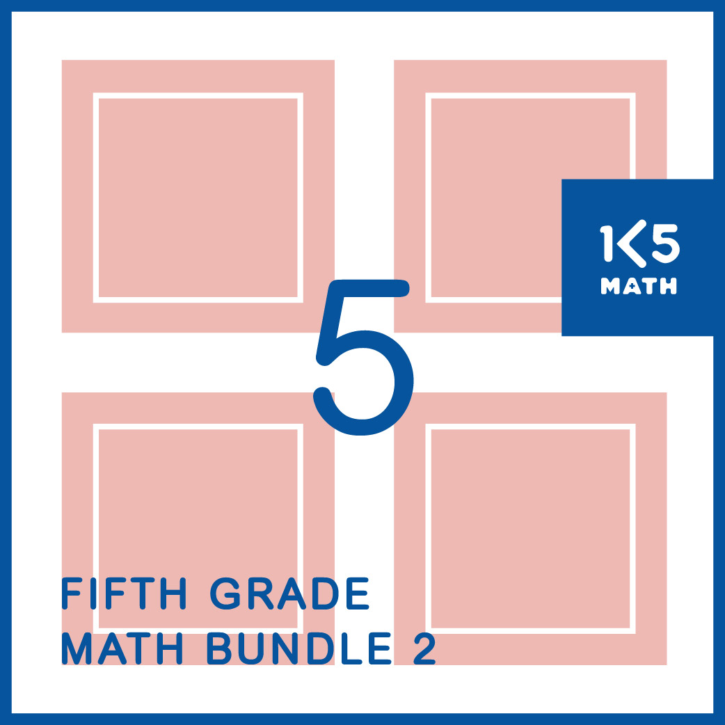 5th Grade Math Bundle 2
