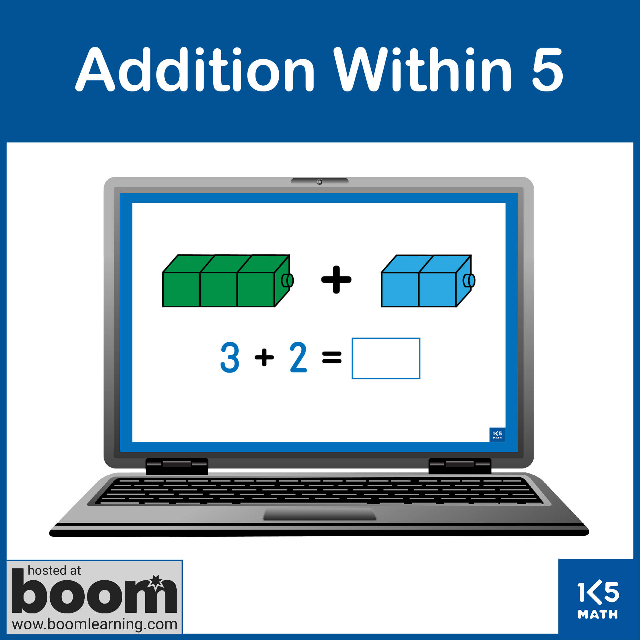 Addition within 5 Boom Cards