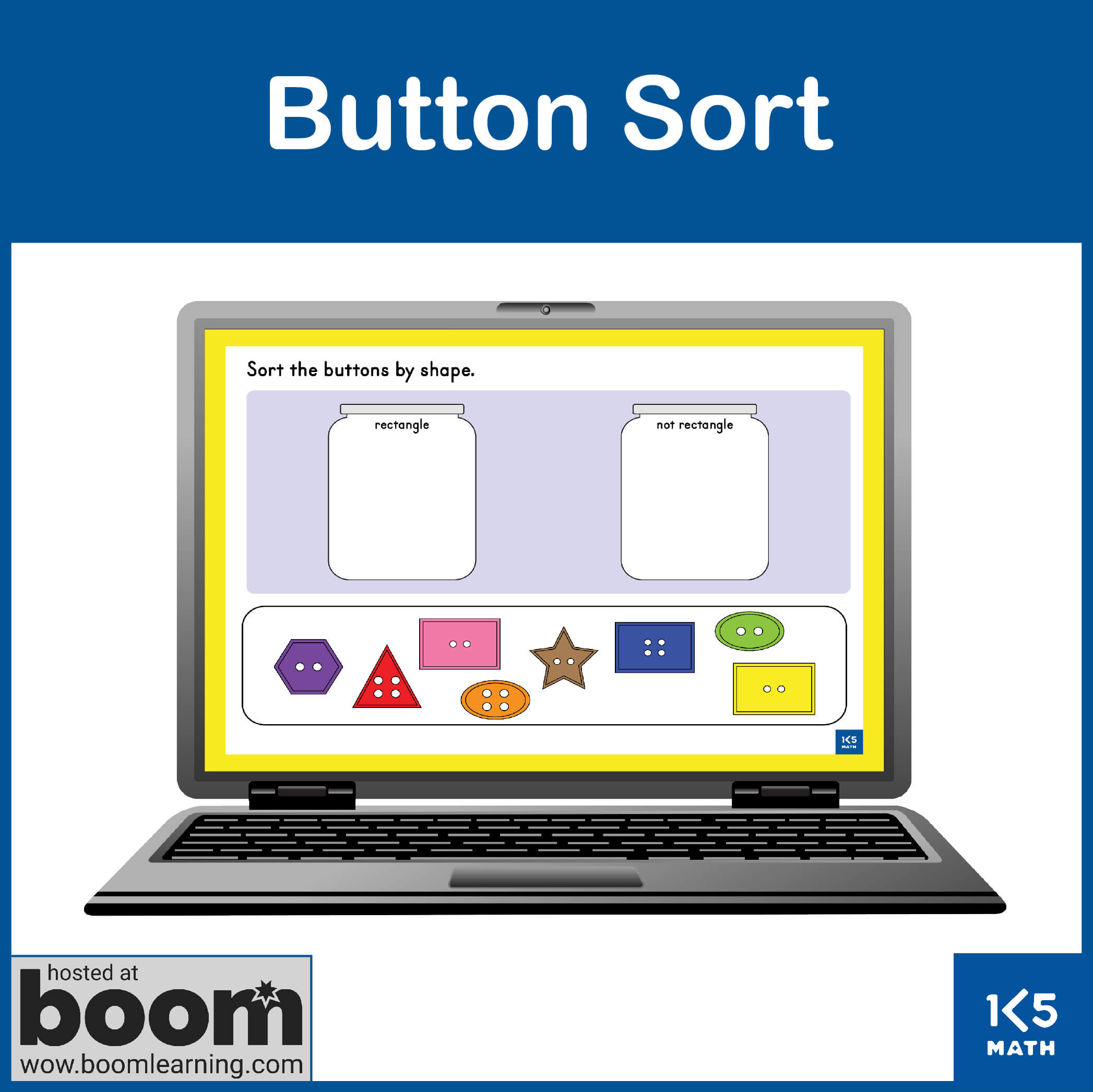 Boom Cards: Button Sort