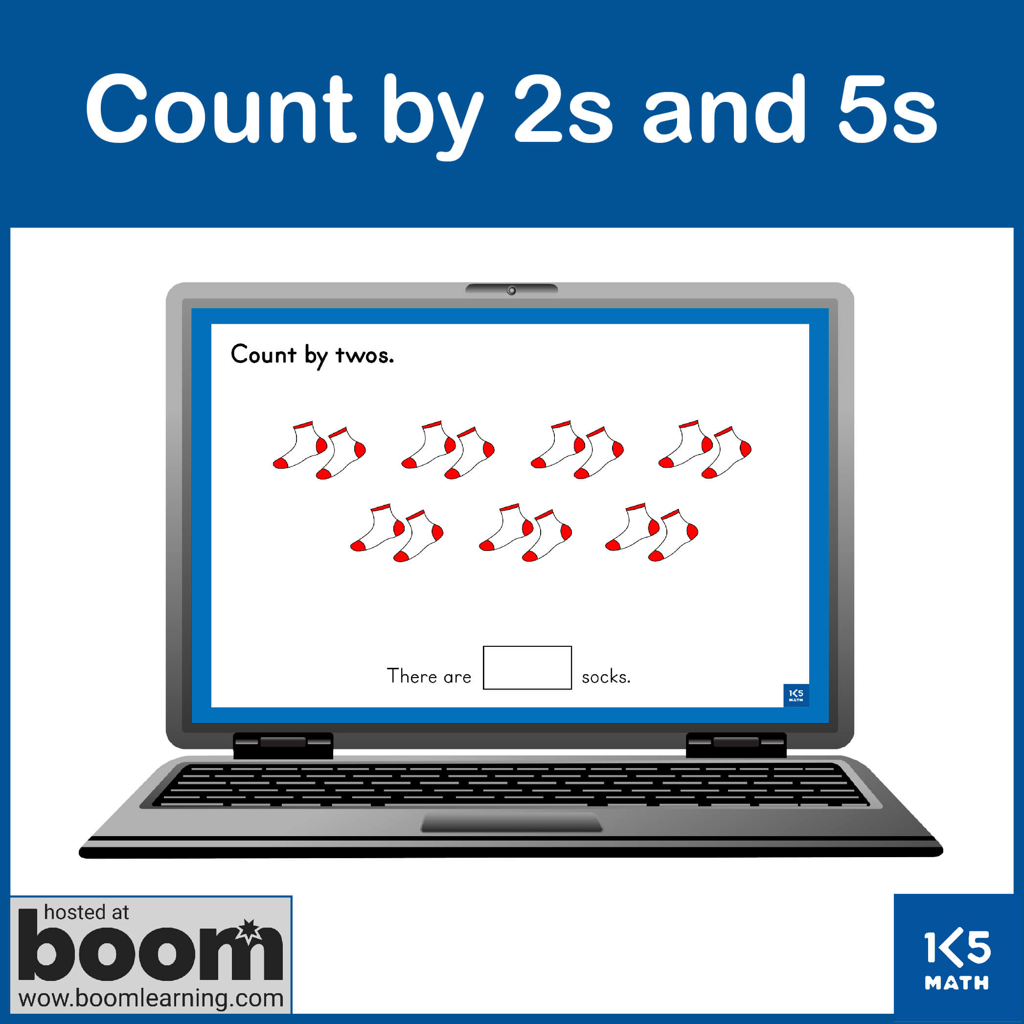 Boom Cards: Count by 2s and 5s