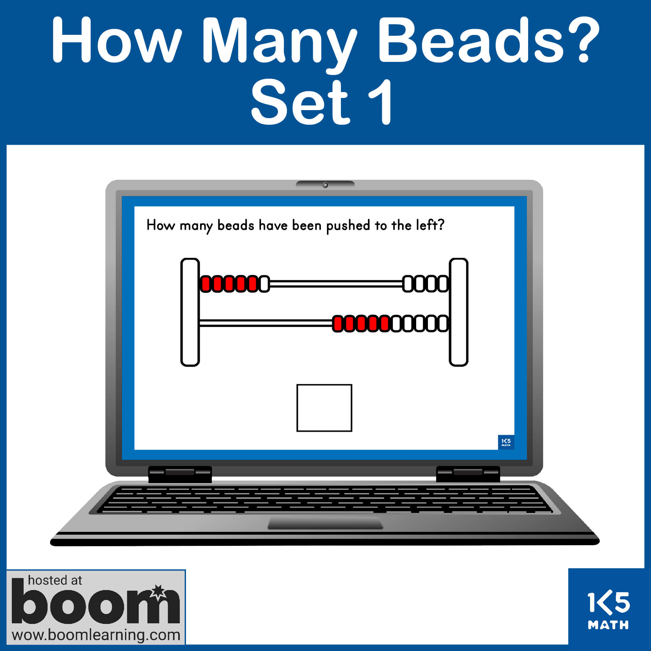 Boom Cards: How Many Beads? Set 1