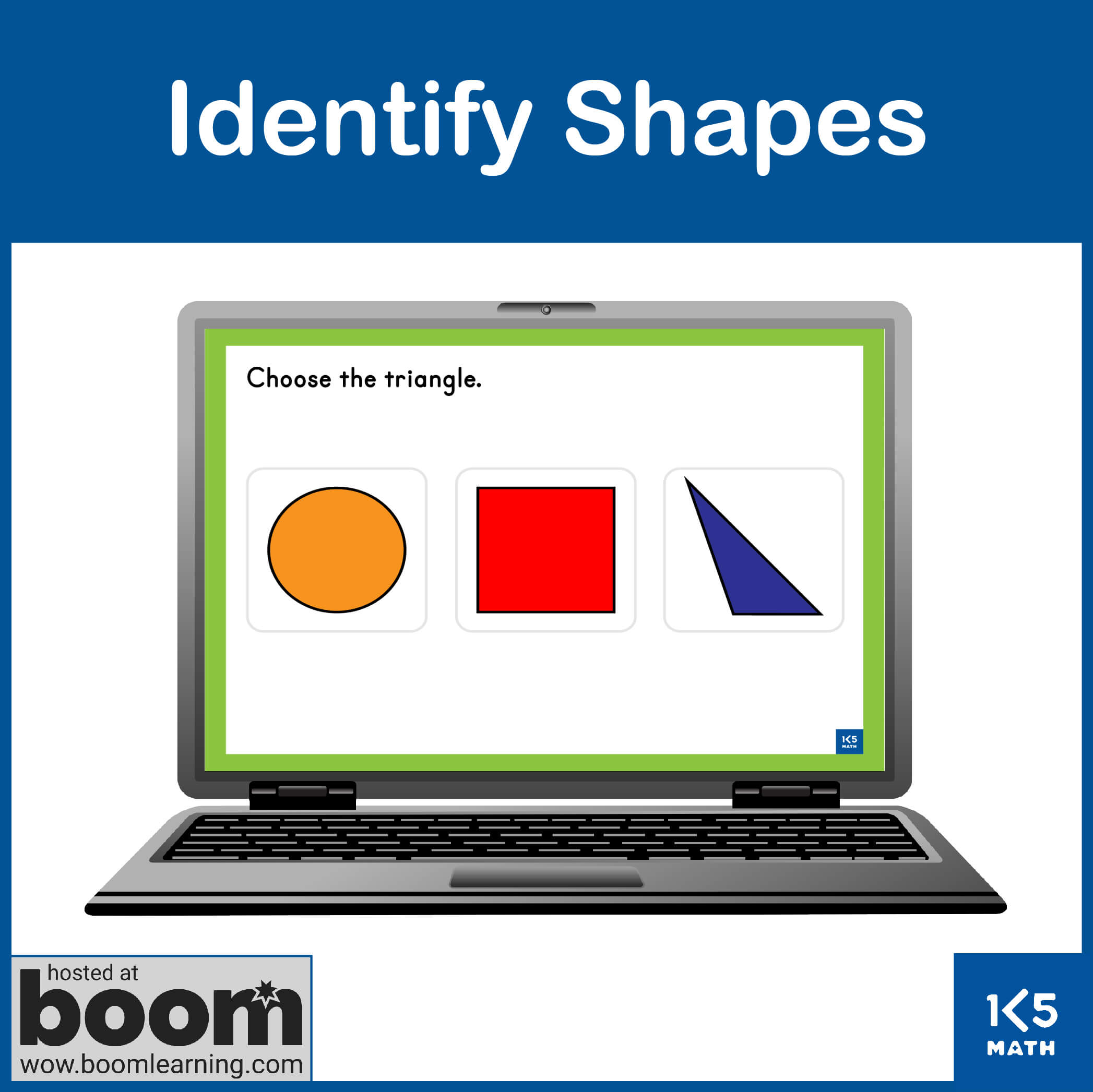 Identify Shapes Boom Cards