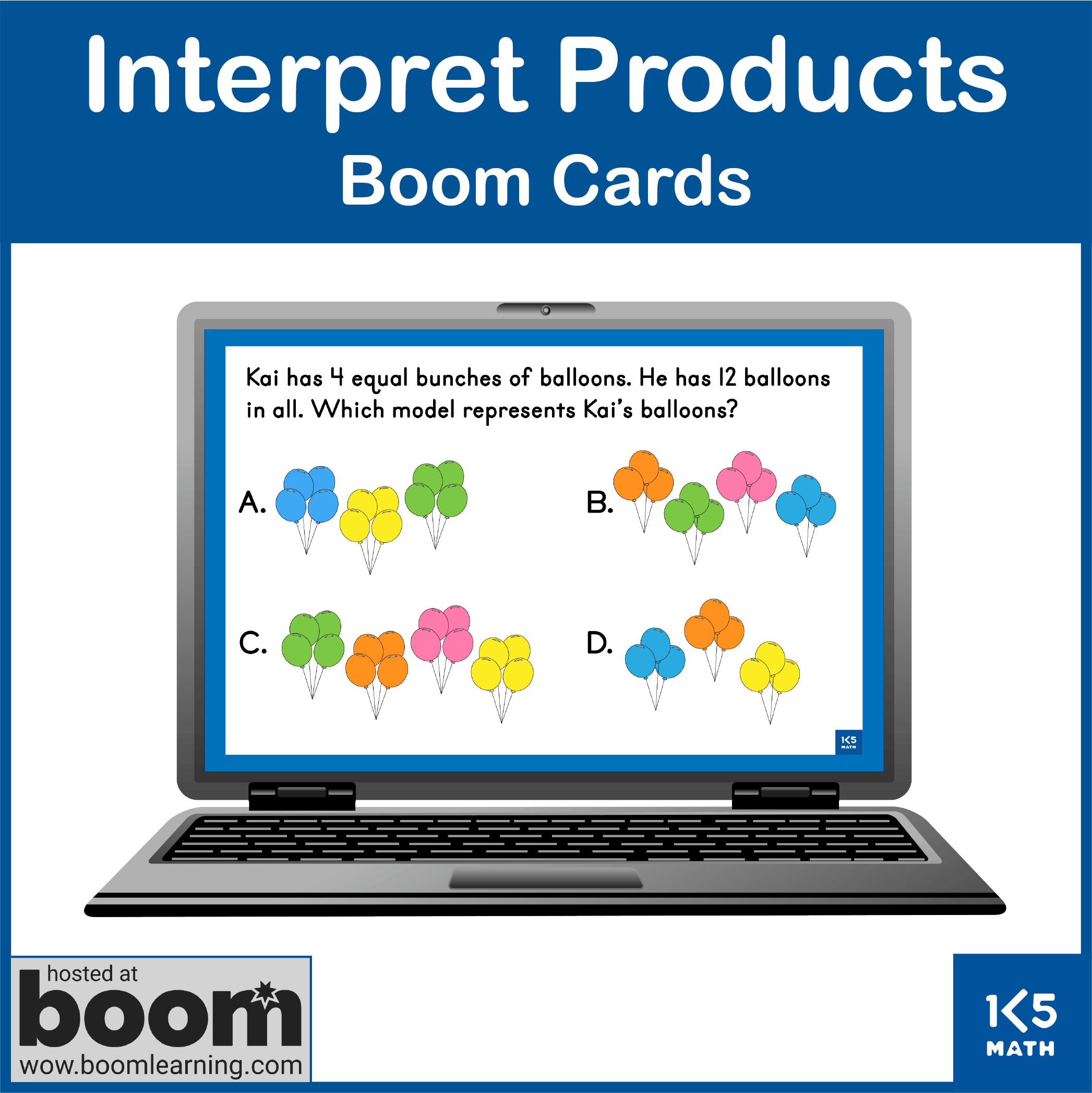 Interpret Products Boom Cards