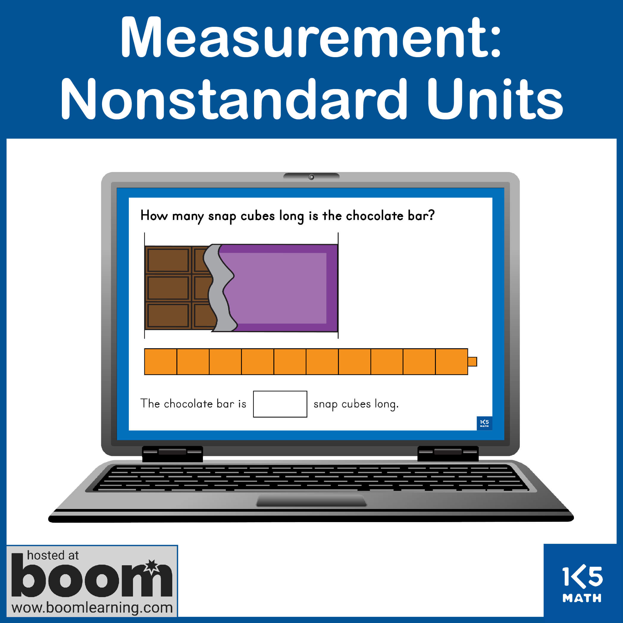 Boom Cards: Measurement Non-Standard Units