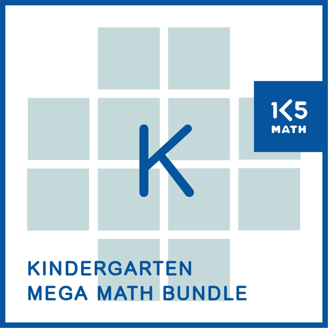 Kindergarten Mega Math Bundle
