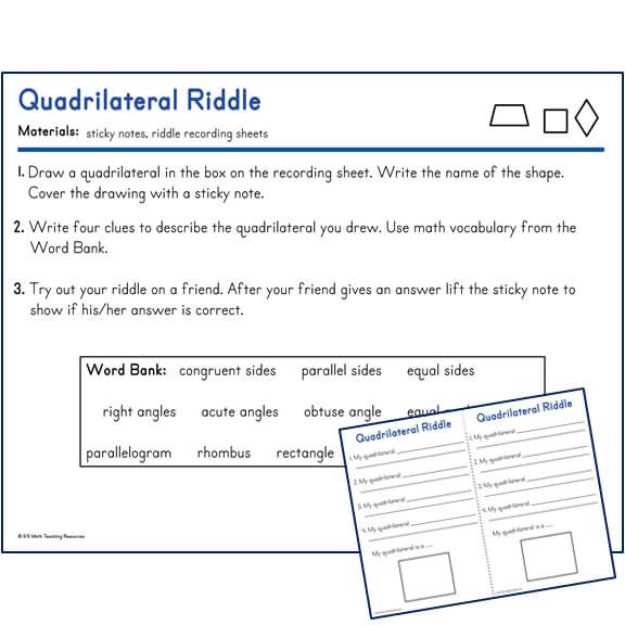 Quadrilateral Riddle