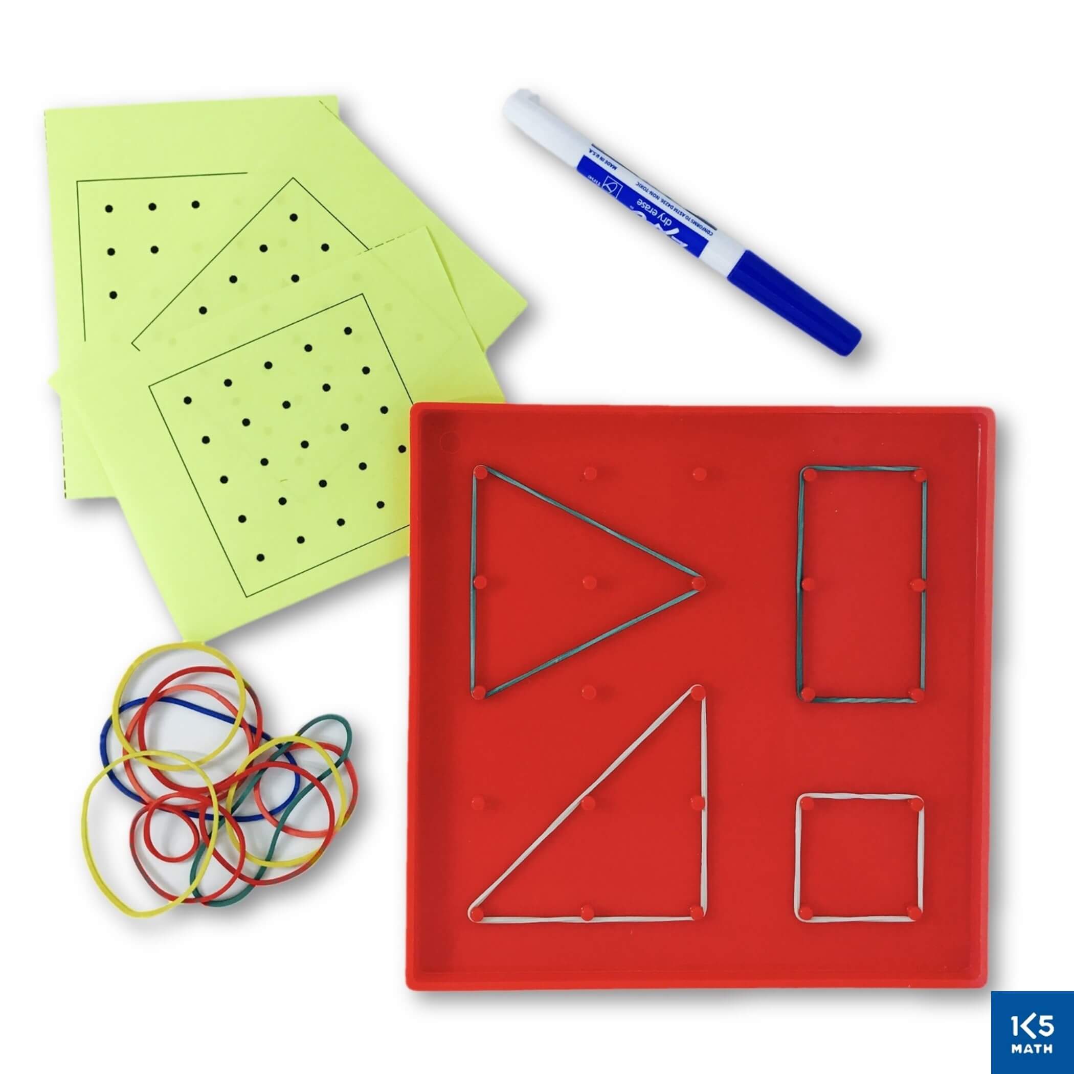 Shapes on the Geoboard