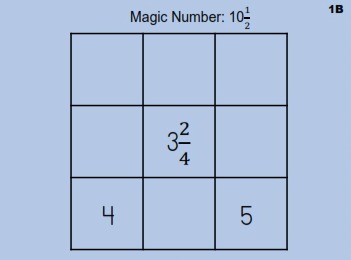 Magic Squares: Fractions