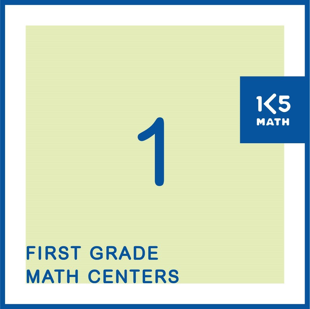 Over 150 1st Grade Math Centers for Number, Geometry, Measurement and Data
