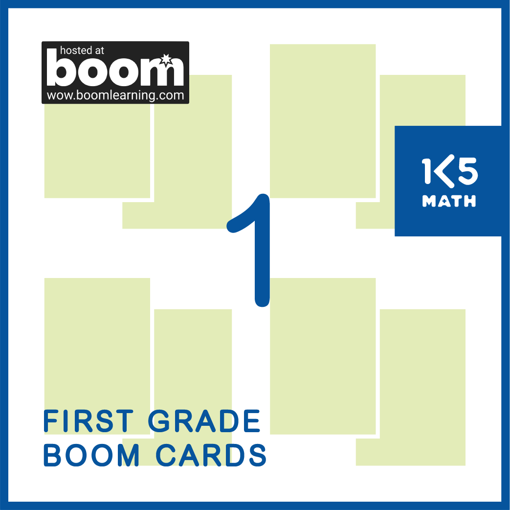 1st Grade Math Boom Card Bundle