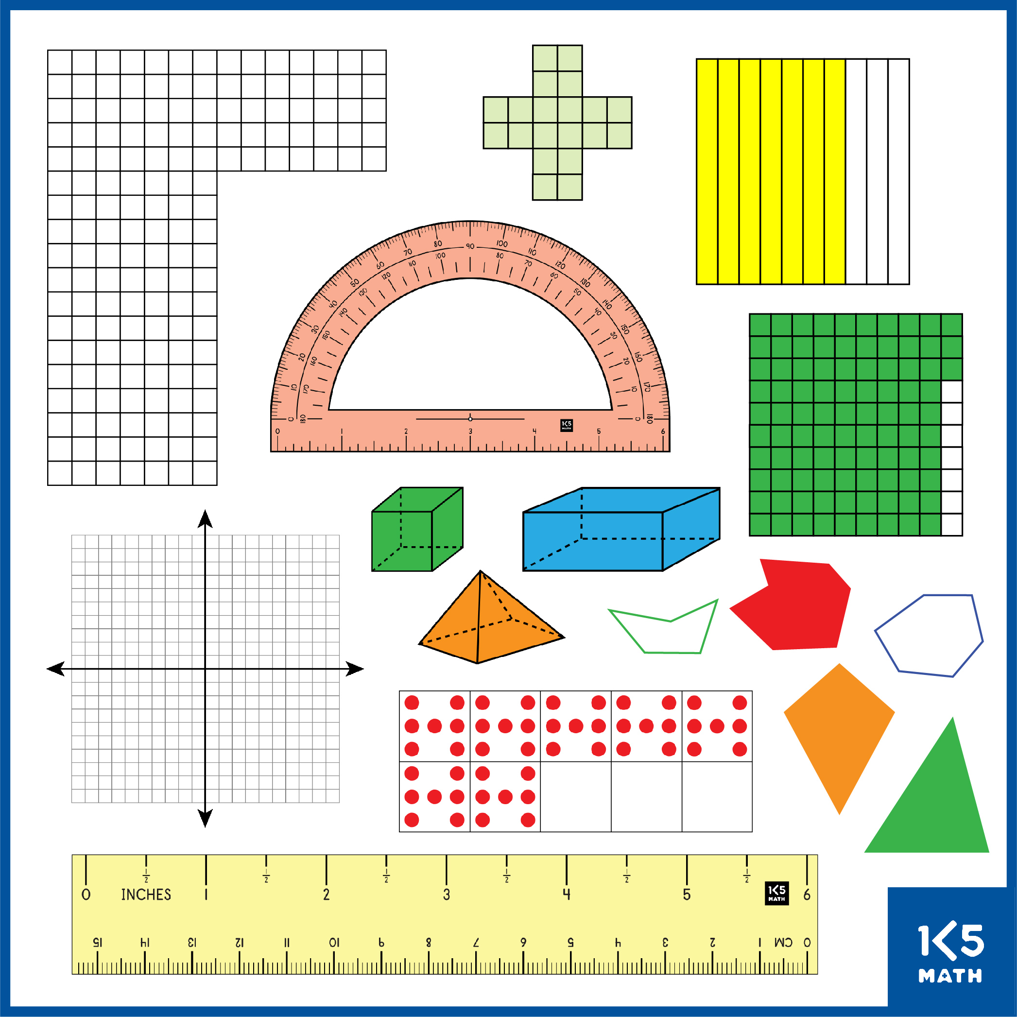 Hundreds of math clip art images for your educational resources