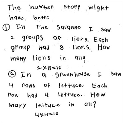 3rd Gd Math Journal Task 3