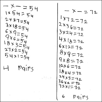 3rd Gd Math Journal Task 32