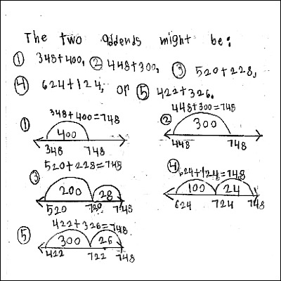 3rd Gd Math Journal Task 72