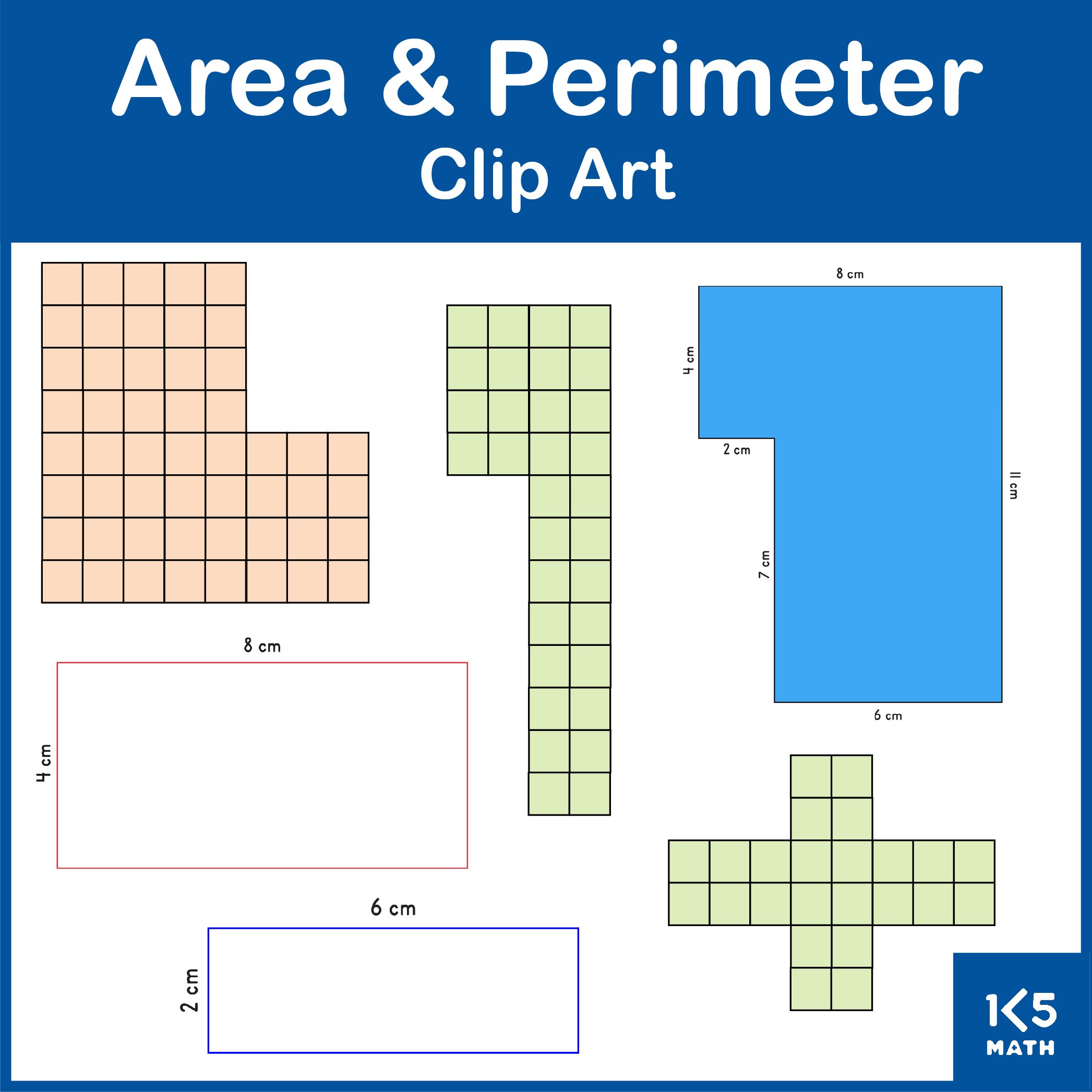 Area and Perimeter Clip Art
