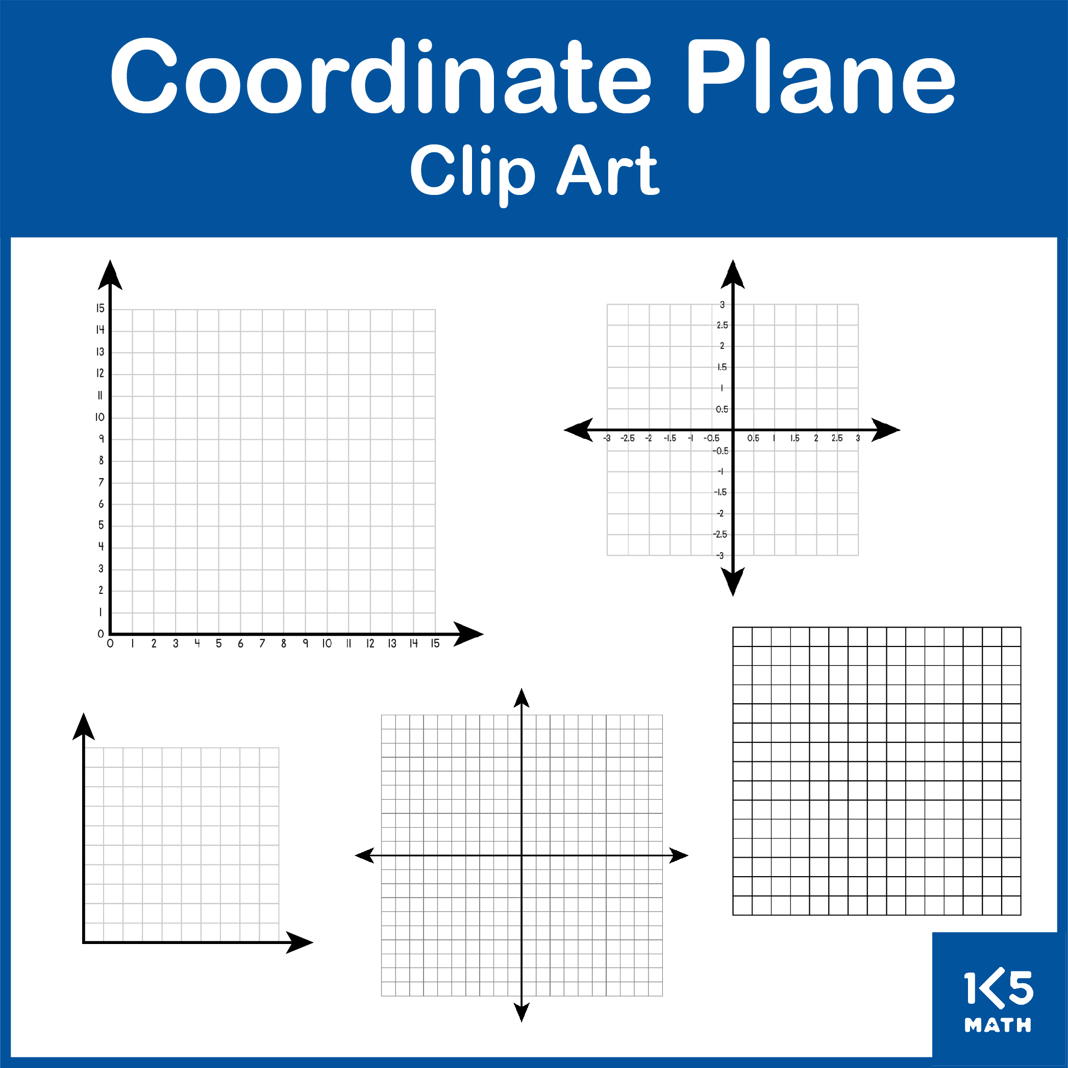 Coordinate Plane Clip Art