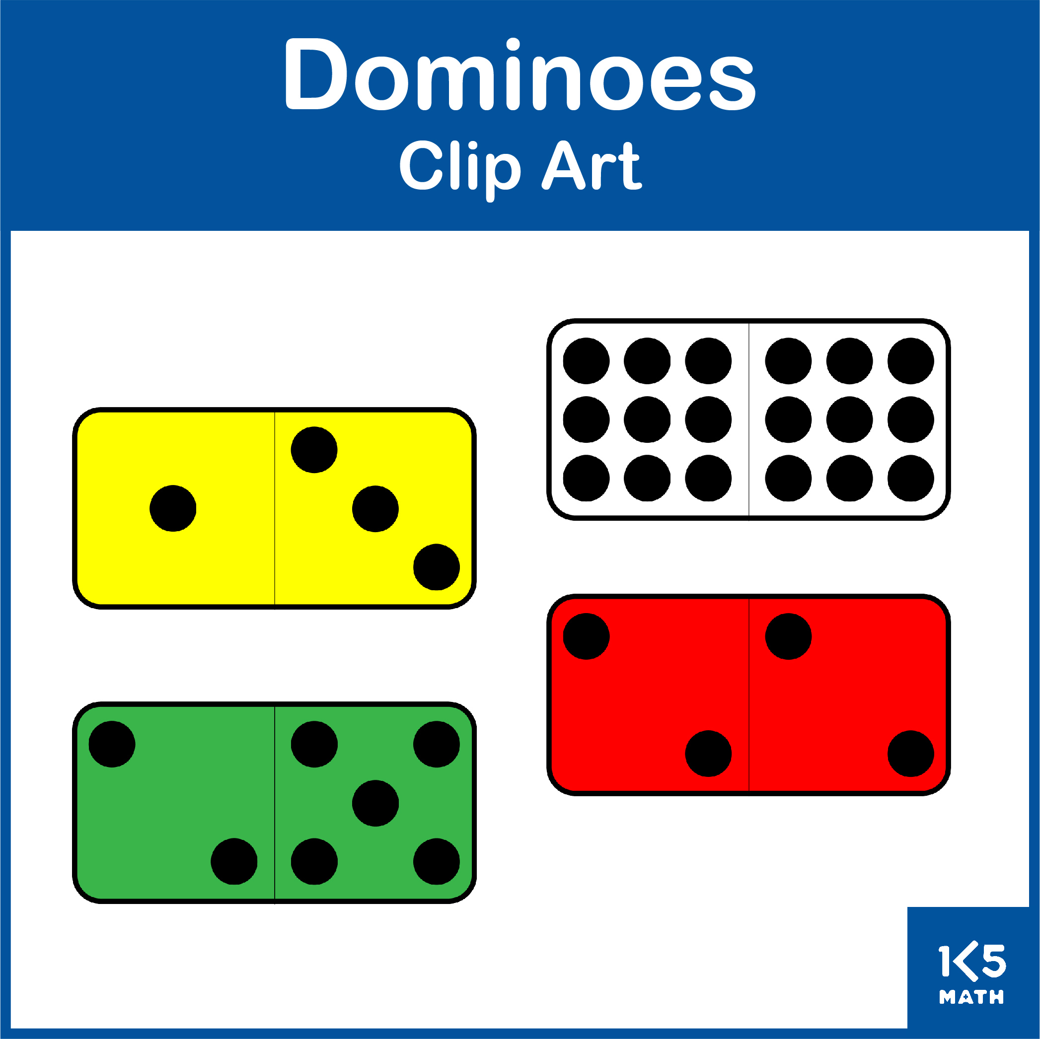 Dominoes Clip Art