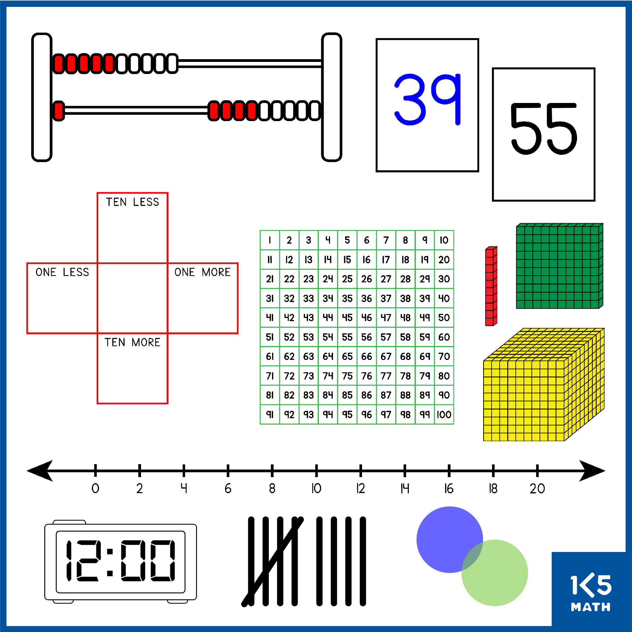 K-2 math images for your educational resources.