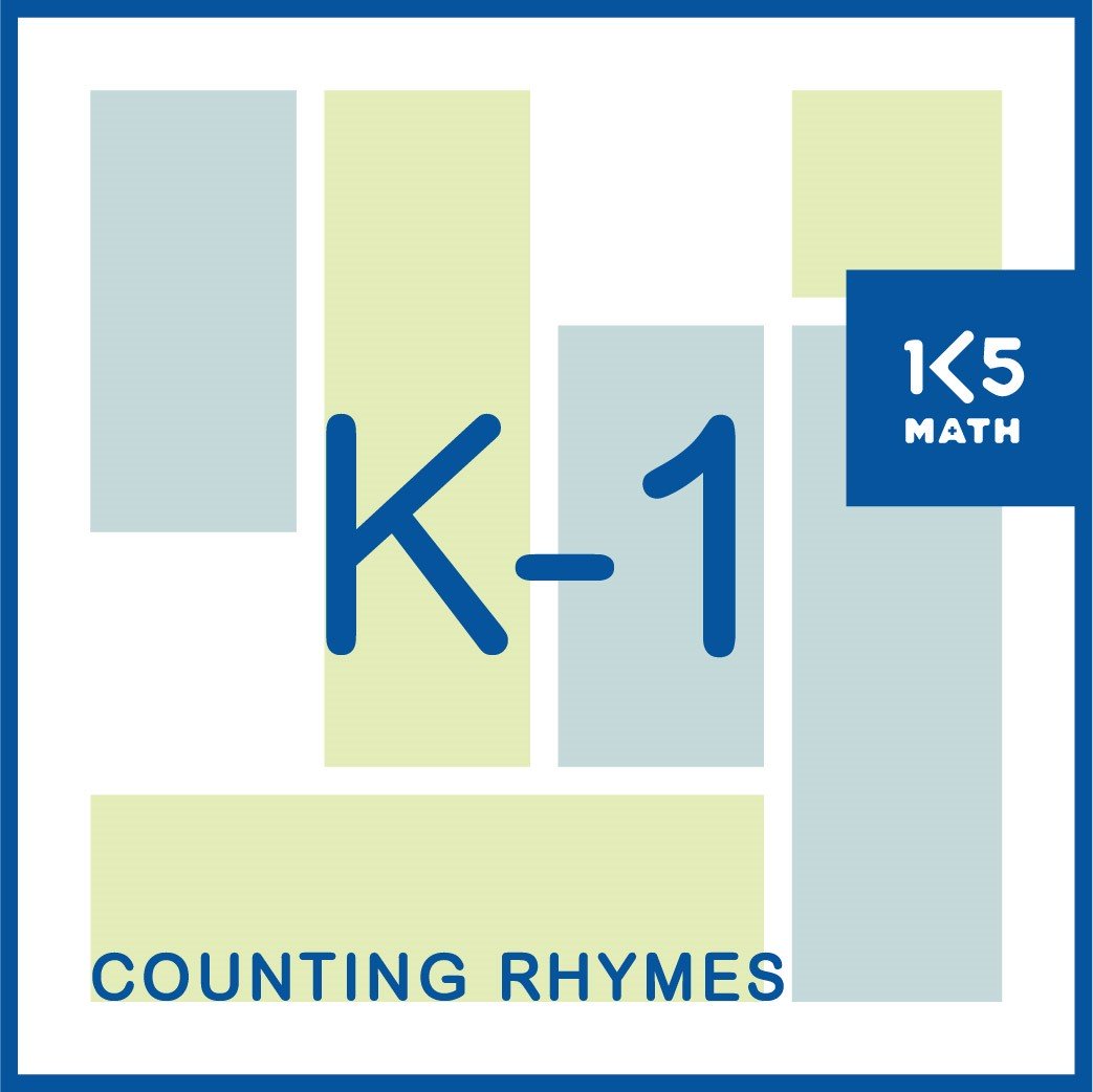 Counting Rhyme provide opportunities to practice counting forwards and backwards, numeral recognition, using ordinal numbers, addition and subtraction.